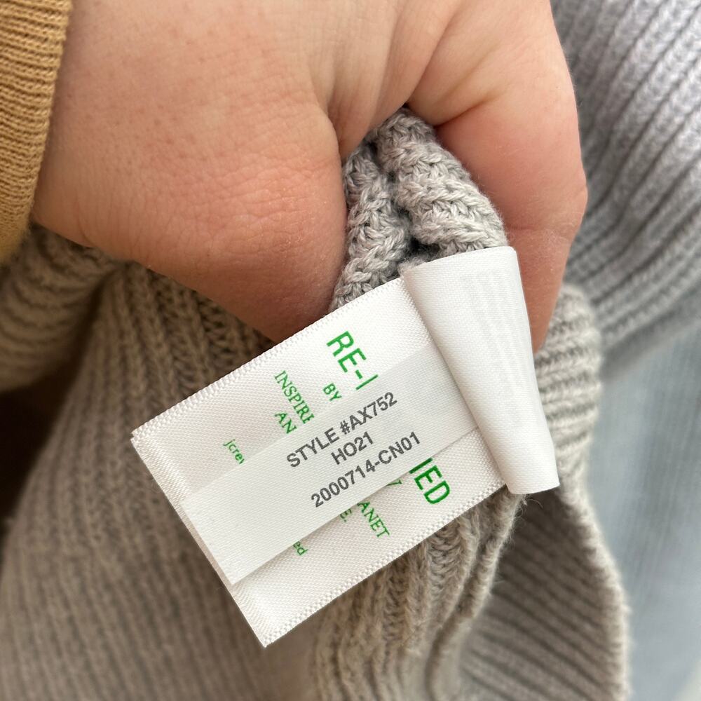 J. Crew Factory Gray Women's Cardigan - Picture 6 of 6